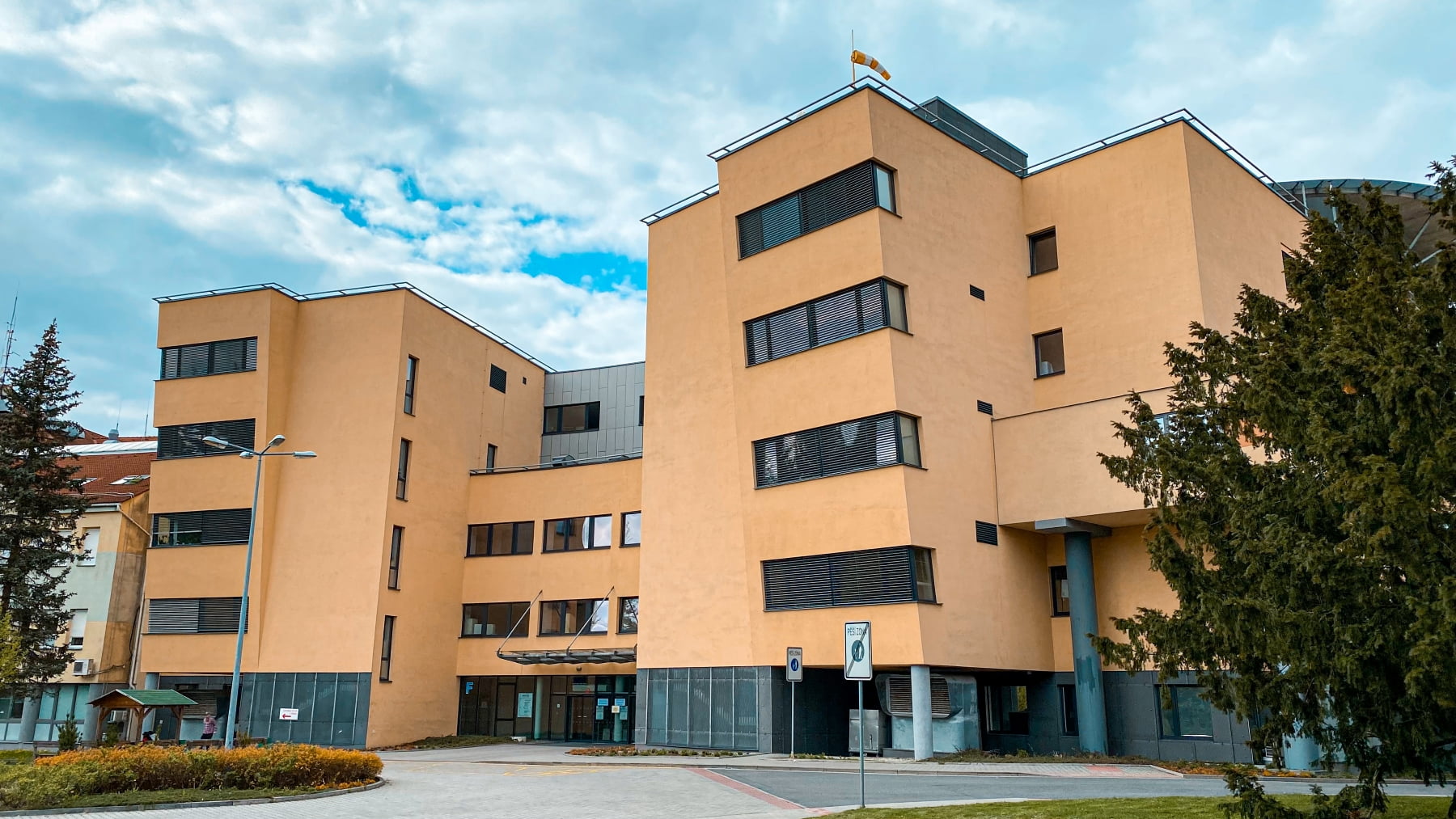 Budova Moravskoslezské nemocnice Frýdek-Místek